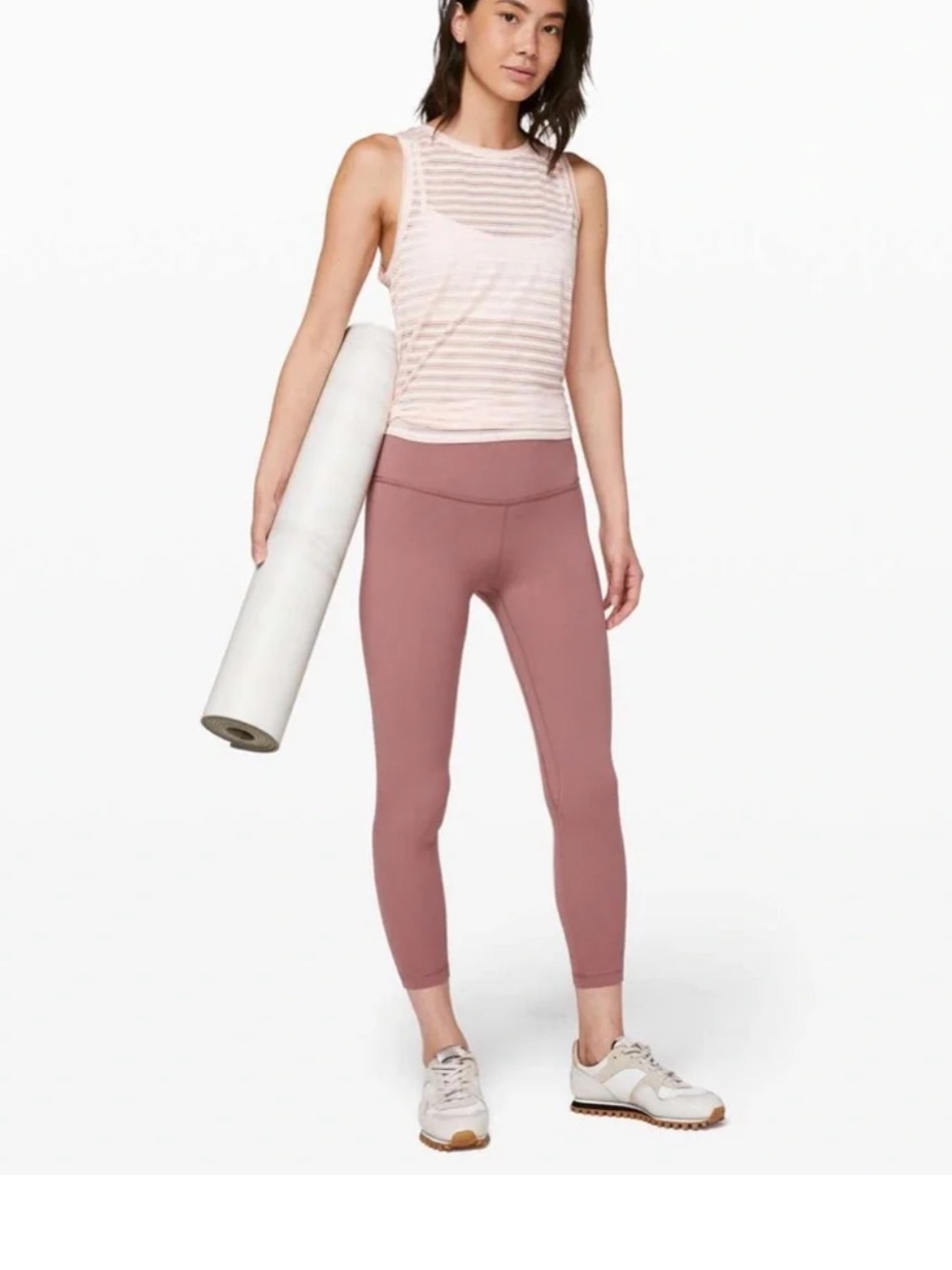 Lululemon Align Pant  size 0 Red Dust pink clay color neutral